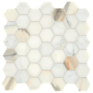 Marble Calacatta Gold Hexagon
