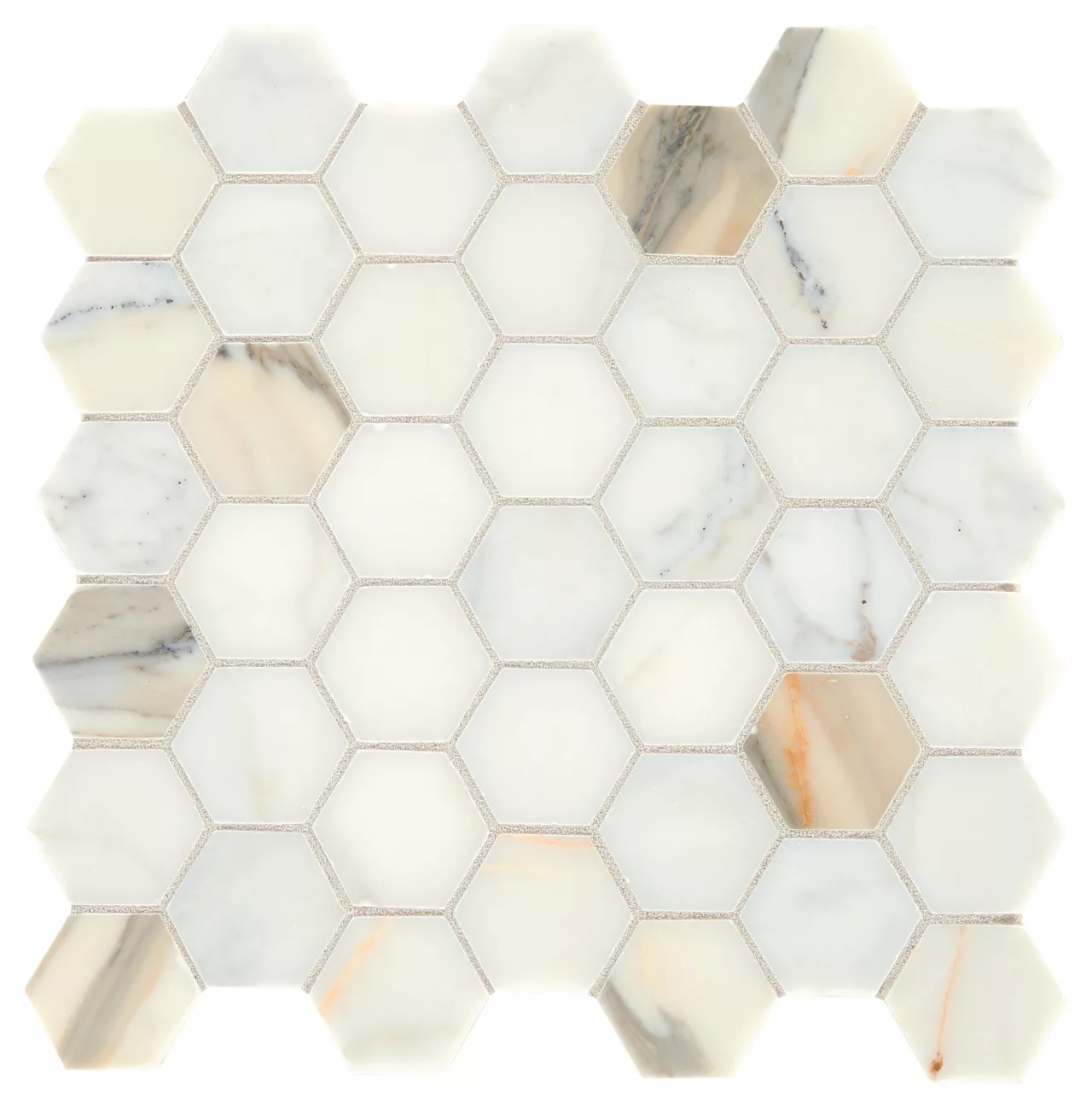 Marble Calacatta Gold Hexagon