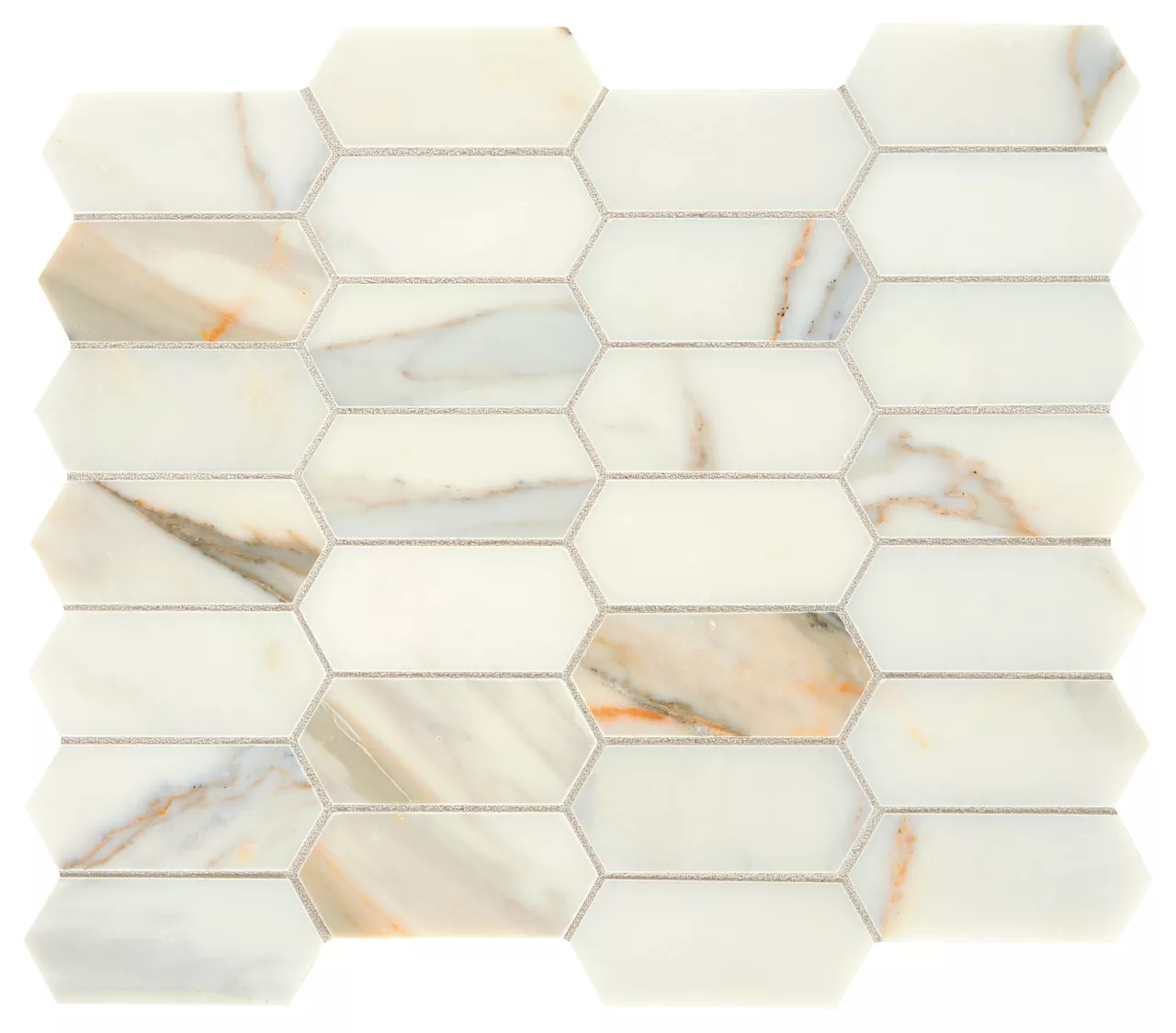 Marble Calacatta Gold Hexagon