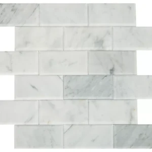 SimplyStick Mosaix Carrara White Brick