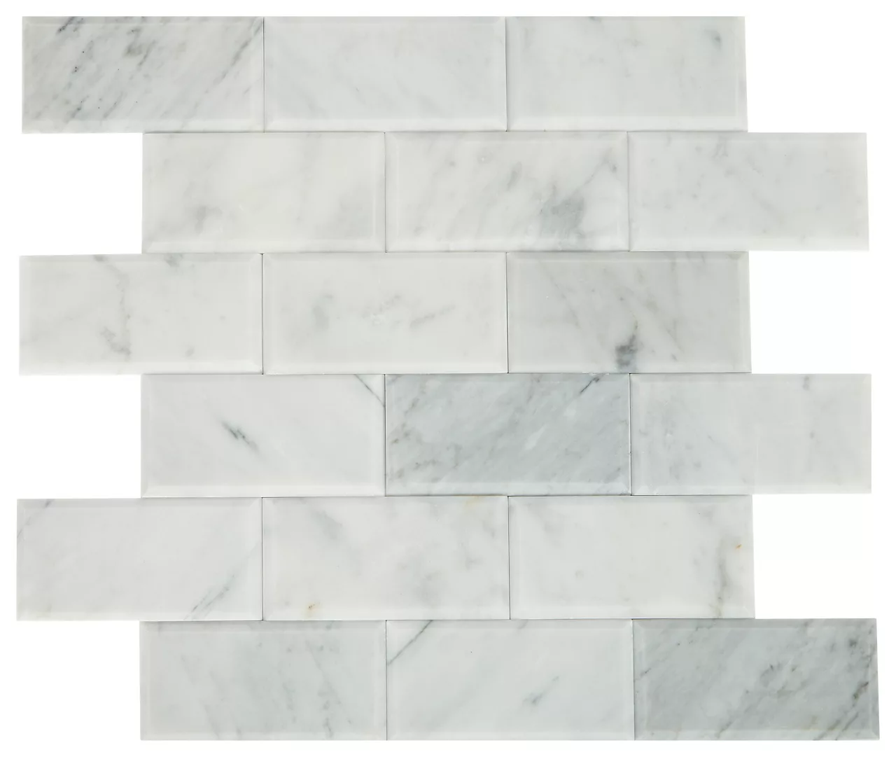 SimplyStick Mosaix Carrara White Brick