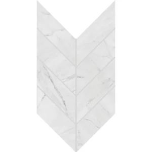 Marble Attache Lavish Diamond Carrara Chevron