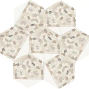 Pebble Oasis Seashell Tri-Hex Pebble