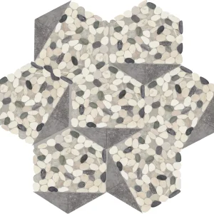 Pebble Oasis Harbor Tri-Hex Pebble