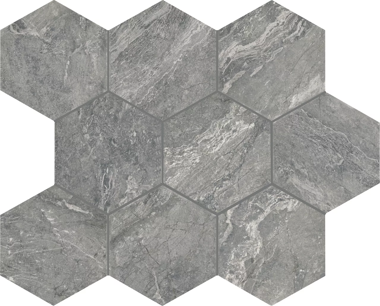 PT238HEX1P2 Perpetuo Eternal Grey 8" Matte