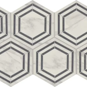 PT25HEXDECOKMT Perpetuo Bridal 8"HEXDECO Matte