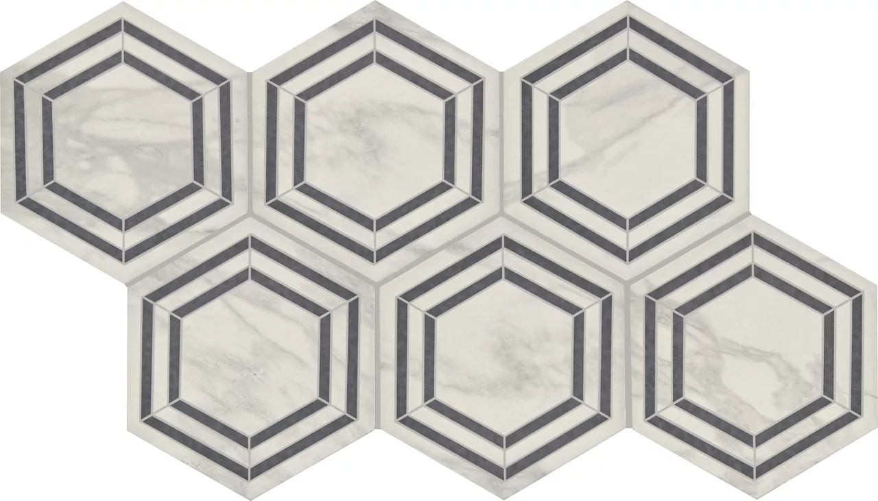 PT25HEXDECOKMT Perpetuo Bridal 8"HEXDECO Matte