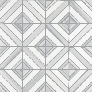 Perfit Mosaix Grey Palissandro & Thassos Maze