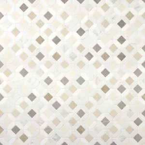 Renderra Lyon Daphne White Blend Garden Lattice