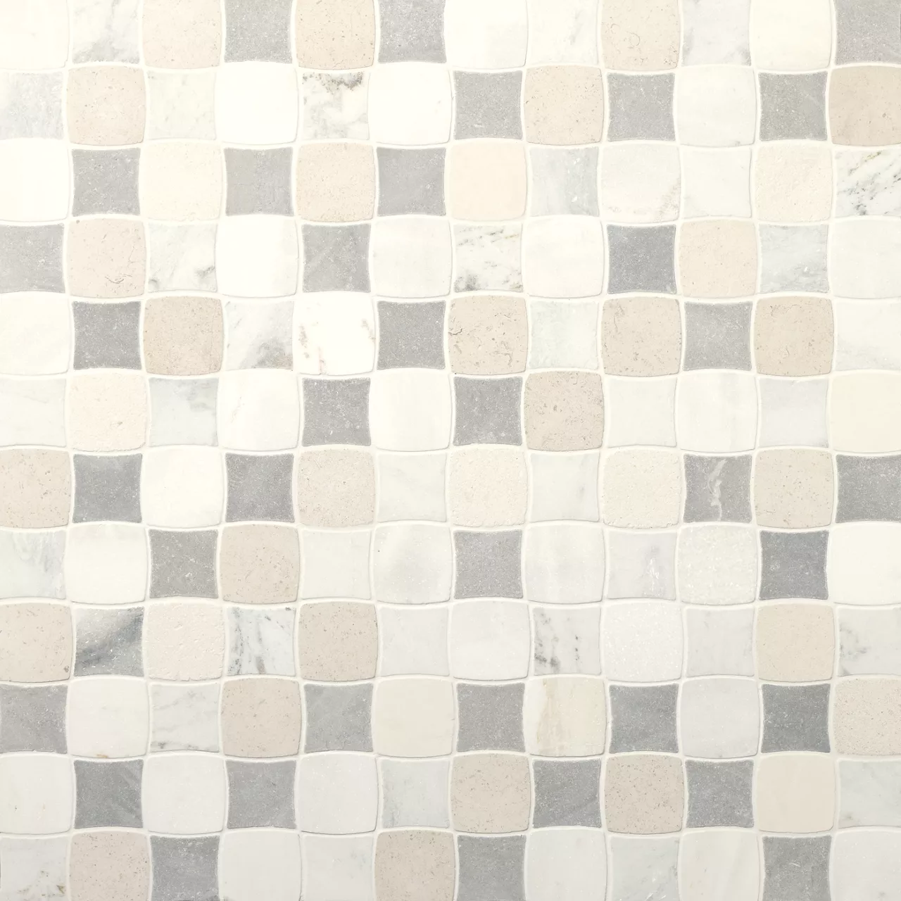 Renderra Lyon Daphne White Blend Gallery Checkered