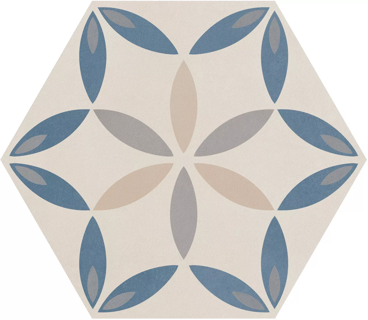 SB35HEX8DECOKMT Scrapbook Petal 8"HEXDECO Matte