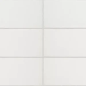SC32RCT412MT Stencil White 4X12 Matte
