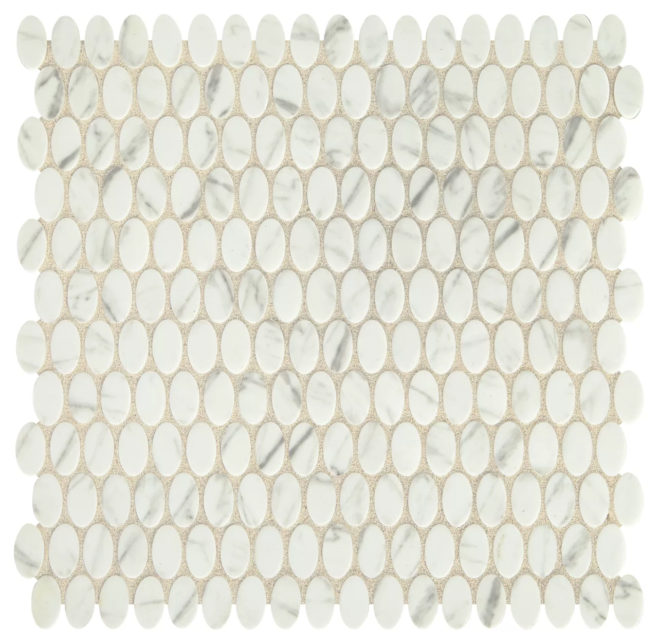 Statuette Venetian White Oval