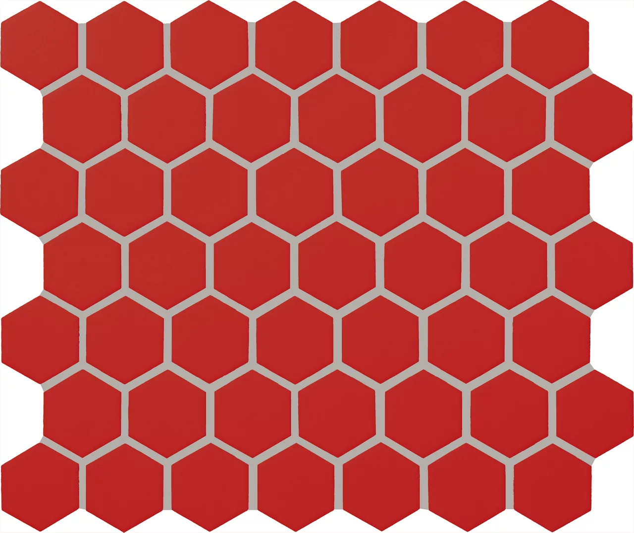Color Wheel Mosaic Currant Hexagon