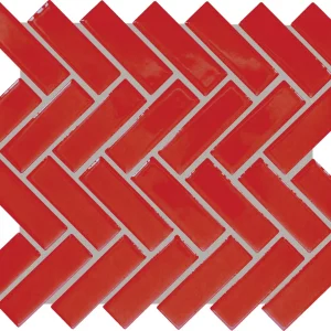 Color Wheel Mosaic Currant Herringbone