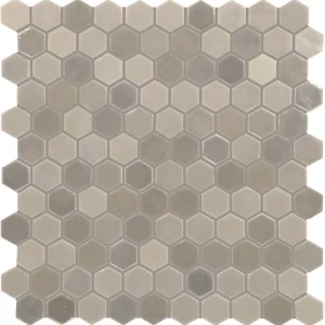 Uptown Glass Frost Moka Hexagon