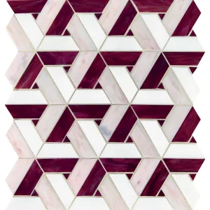 Vivify Bordeaux Trapezoid