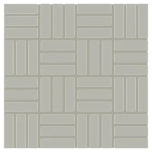 Color Wheel Mosaic Desert Gray Lattice Weave