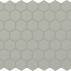 Color Wheel Mosaic Matte Desert Gray Hexagon