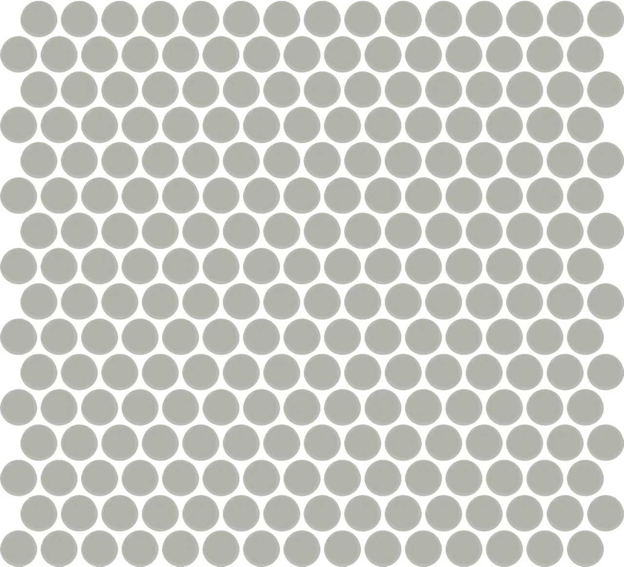 Color Wheel Mosaic Matte Desert Gray Penny Rounds