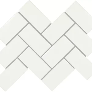 Artezen Elegant White Herringbone