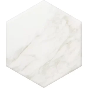 MB20HEX89KMT Marble Obsession Arabescato 8HEX Matte