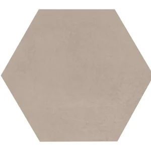 Moroccan Concrete Taupe Hexagon