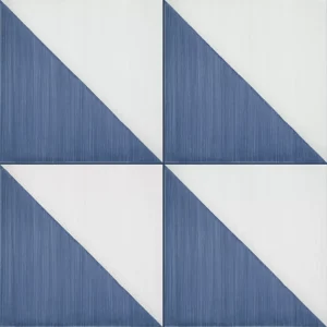 SR23881P Scenario Blu Triangle 8X8 Matte