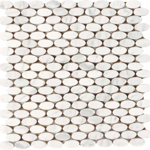 Stone a la Mod Contempo White Oval