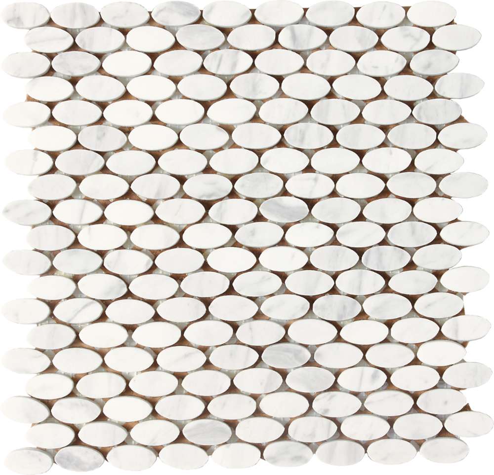 Stone a la Mod Contempo White Oval