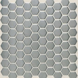 Metallica Brushed Stainless Steel Hexagon
