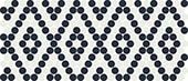 Keystones Arctic White/Black Penny Rounds