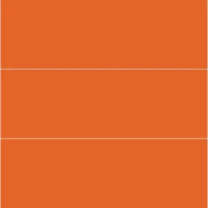 1097 Color Wheel Linear Orange Burst 4X16 Glossy (Discontinued)