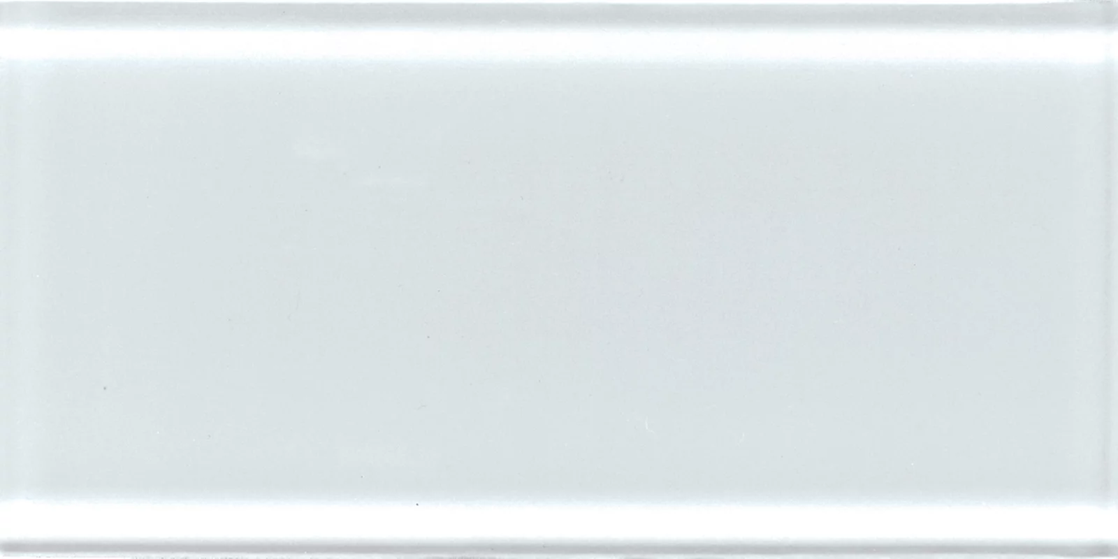 CW02 Color Wave Feather White 3X6 Glossy (Discontinued)