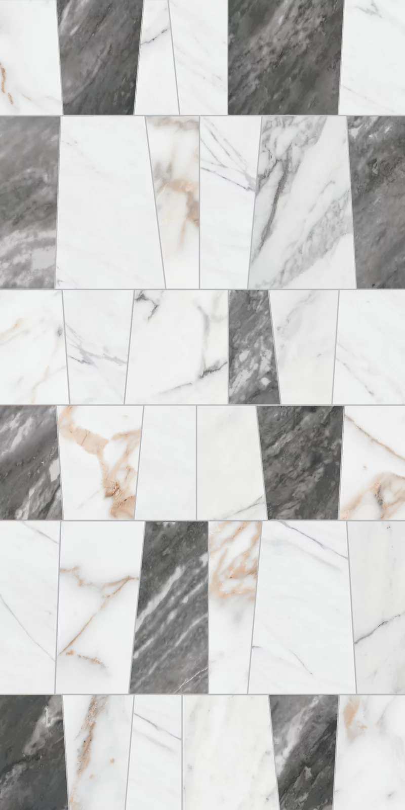 MA74 Marble Attache Lavish Moderna Deco 12X24 Polished (Discontinued)